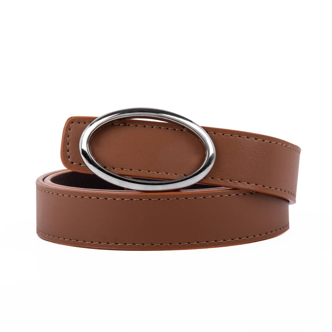 Stylish Casual and Formal Brown Leather Belts For Women's