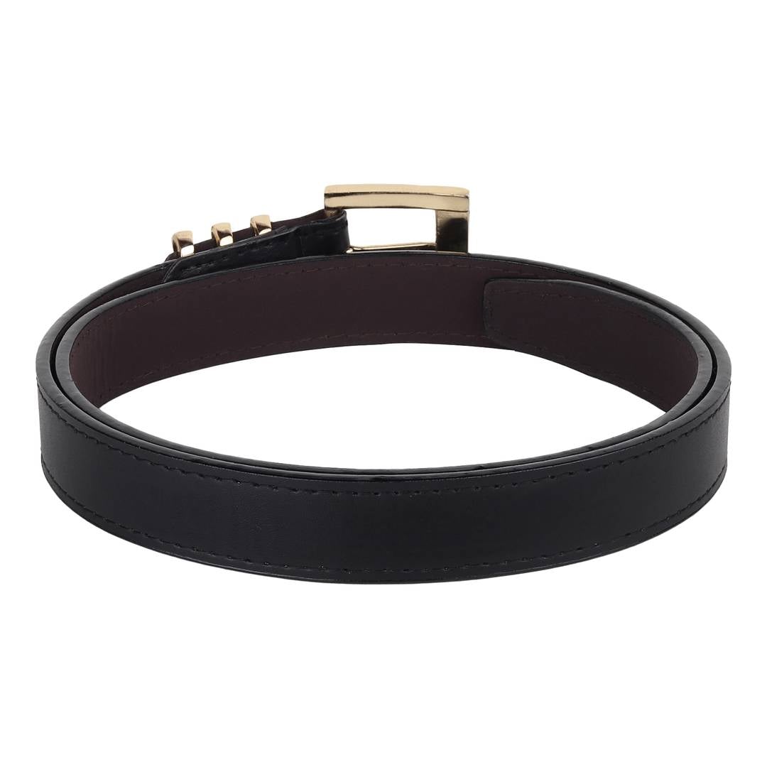 Women's Stylish Black leather Belt