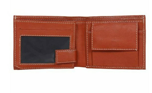Men's Pure Leather Wallet Classic Design Boys