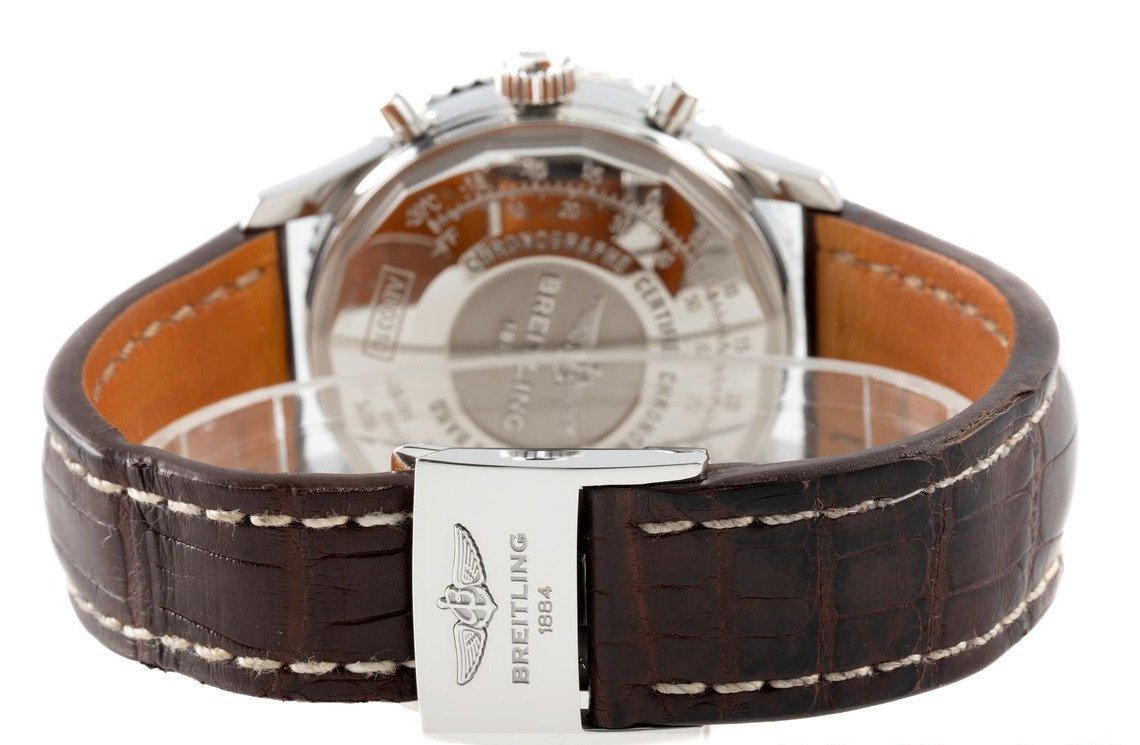 Breitling Men's AB012012-BB01 Navitimer Chronograph Brown Leather Watch For Man AB-BROWN