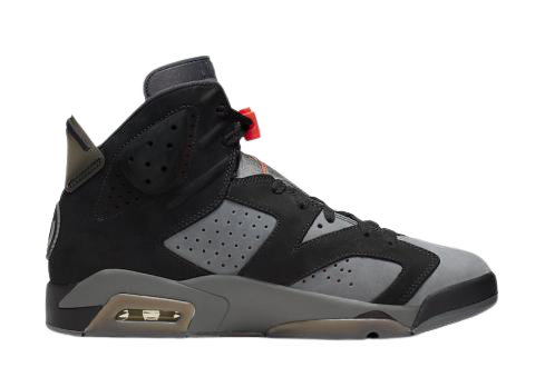 Air Jordan 6 PSG Iron Grey Infrared 23 Black Shoes For Man CK1229-001
