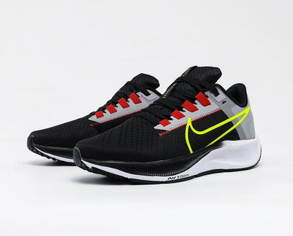 Nike Air Zoom Pegasus 38 Smoke Grey Black Color Shoes For Man And Women Crimson CW7356-001