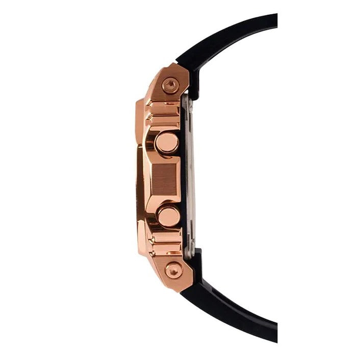 Casio G-Shock Analog-Digital Full with Black & Rose Gold Digital Dial Resin Black Strap Watch Unisex Fancy look premium quality GA-GMS5600SK-7