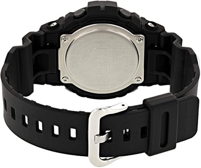 Casio G-Shock Analog Digital Black Belt Men's Watch For Man GA-810MMA-1ADR Silver Color Dial Day And Date Gift Watch