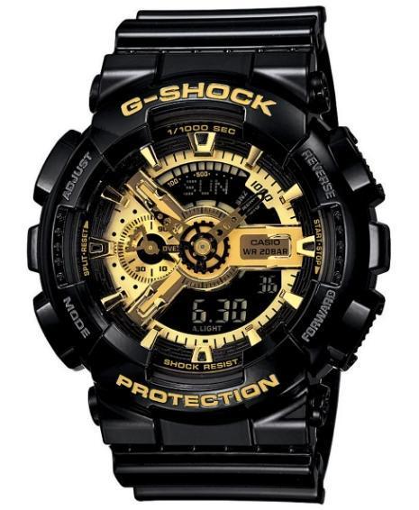 Casio G-Shock Analog-Digital Multi-Color Dial Men's Watch - GA-110GB-1ADR (G339) Gshock