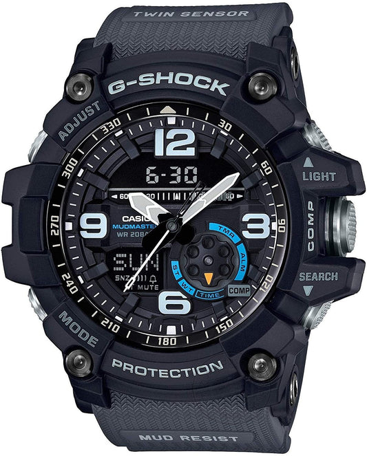 Casio G-Shock Analog Digital Grey Belt Men's Watch For Man GA-1000-1A8 Mud-Resist Multi Color Dial Day And Date Gift Watch Gshock