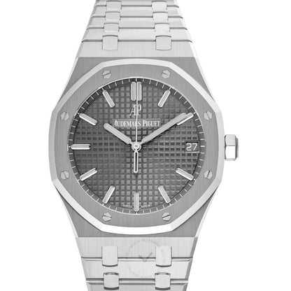 Aude mars Piguet Royal Oak Self-winding Extra-Thin In A Luscious New Plum Tone Dial New Arrival For Man With Grey crocodile Dial Design Watch AP-422908741