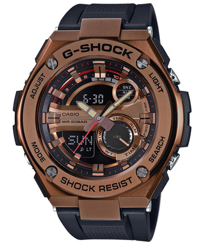 Casio G-Shock Analog-Digital Brown steel Dial Men's Watch - G644 G-SHOCK G-Steel Shock