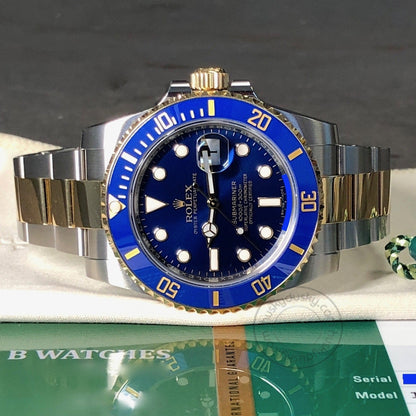 Rolex blue dial quartz men's watch RLX-BLUE-DIAL-QTZ