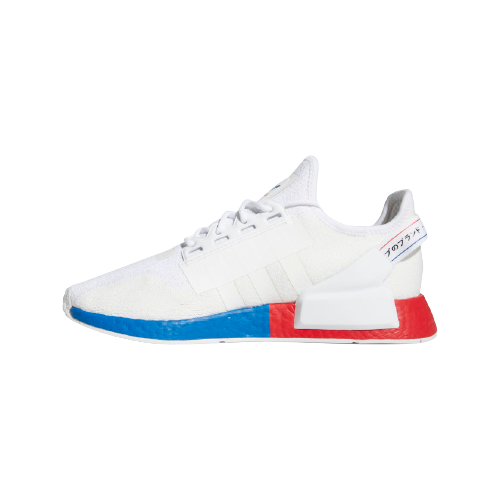 Adidas NMD R1 Boost V2 White Blue Red Shoes For Man And Boys FX4148