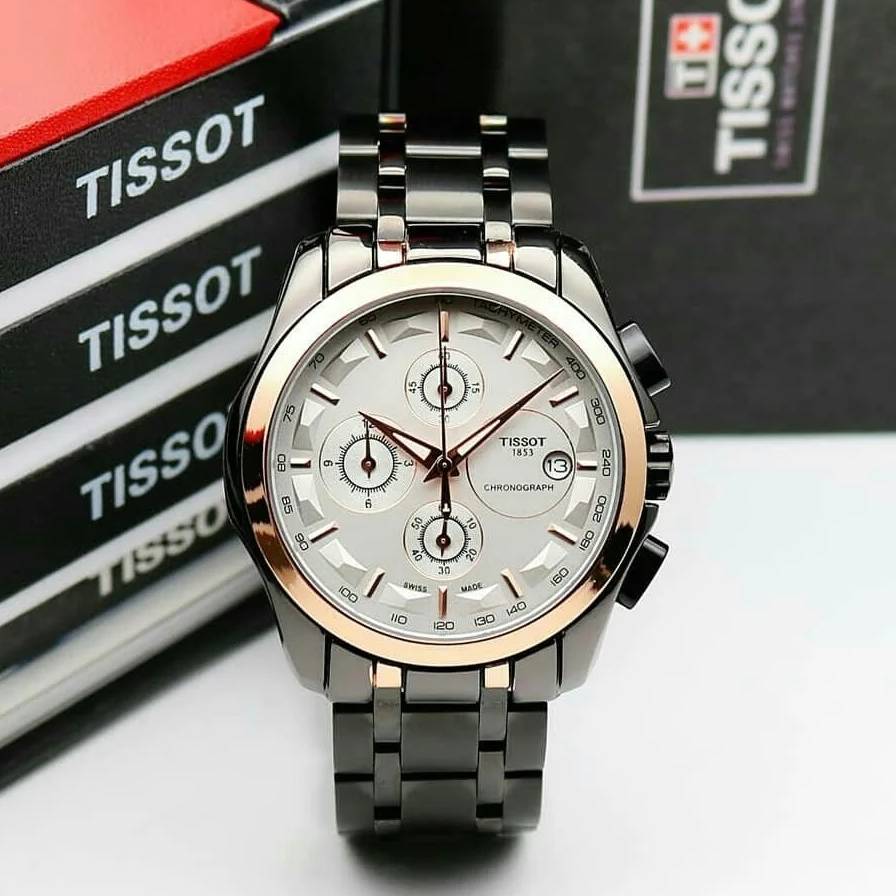 Tissot Black White Chronograph Men s Watch TS 616 BW Stylebrewed