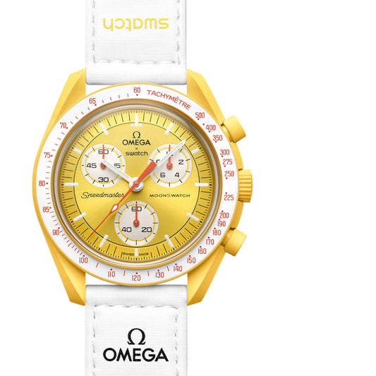 Omega Premium Quality extremely rare, and highly attractive prototype stainless steel Watch With White Color Spacesuit OG-Y-1030