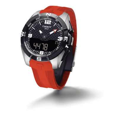 Tissot T-Touch Expert Solar Black Dial Men's Quartz Watch T0914204705700
