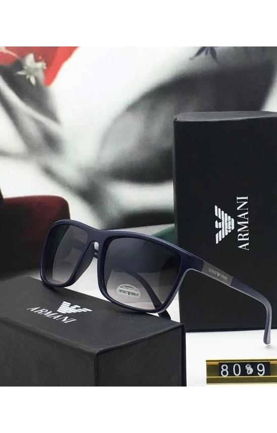 Armani Branded Black Glass Men's Sunglass For Man ARM-95 Black Frame Gift Sunglass