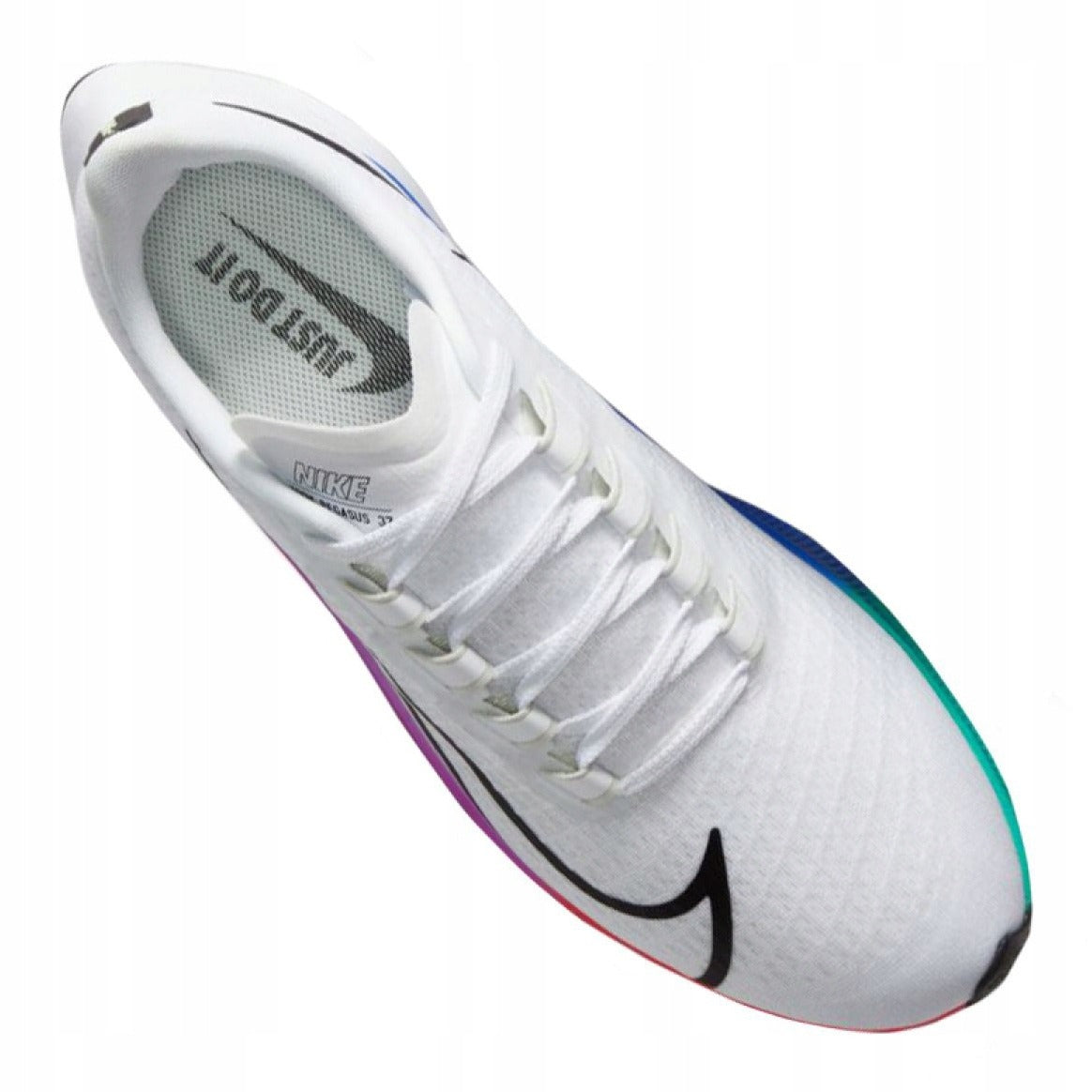 Nike Air Zoom Pegasus 37 White Multi Flash Crimson Shoes For Man And Women BQ9646-103