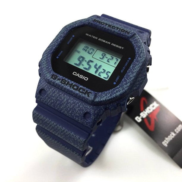 Casio G-Shock Analog Digital Blue Jeans Belt Men's Watch For Man GX-56 Black Color Dial Day And Date Gift Watch