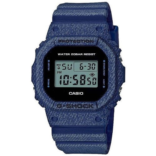 Casio G-Shock Analog Digital Blue Jeans Belt Men's Watch For Man GX-56 Black Color Dial Day And Date Gift Watch