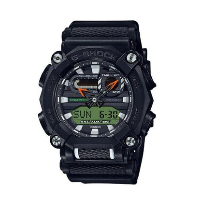 Casio G-Shock Analog-Digital Black Dial Men's Watch GA-900E-1A3JR Black Resin Band With Black Case Men Sports Watch