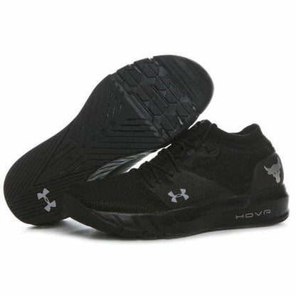 Under Armour Project Rock 2 Black Men's Training Shoes For Boys And Girls 329642-102