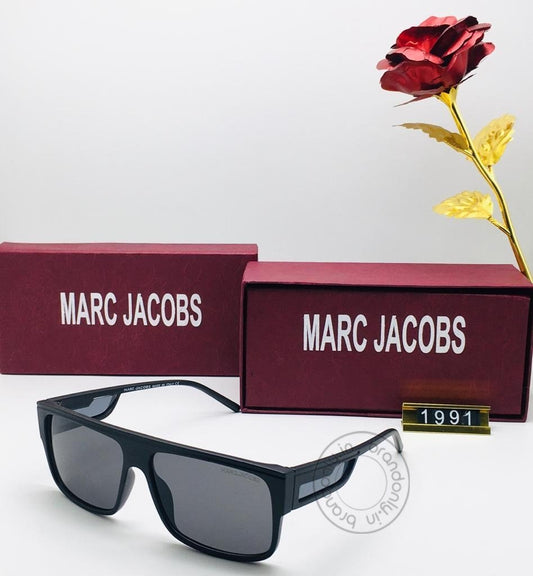 Marc Jacobs Branded Black Glass Men's Sunglass For Man MJ-1994 Black Frame Gift Sunglass