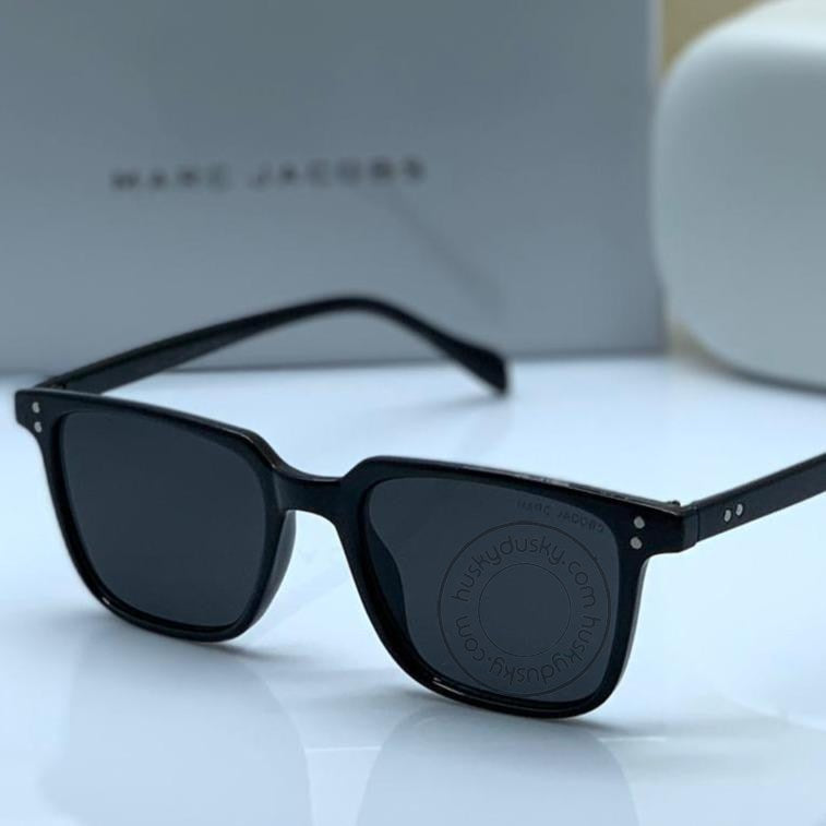 Marc Jacobs Branded Black Glass Men's Sunglass For Man MJ-9999 Black Frame Gift Sunglass