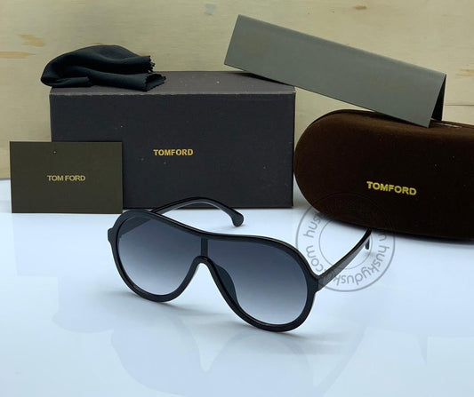 Tom Ford Latest Design Black Color Round Sunglass Men's Women's For Man Woman or Girl TF-300 Black Frame Sunglass