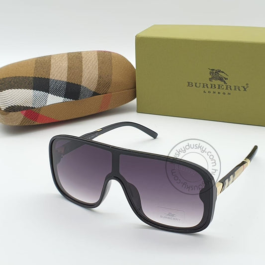 Burberry Branded Aviator Purple Color Glass Men's Sunglass For Man BB-70 Sunglass Gift