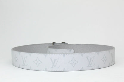 White Color Leather Men's Women's Belt LV-BLT-109