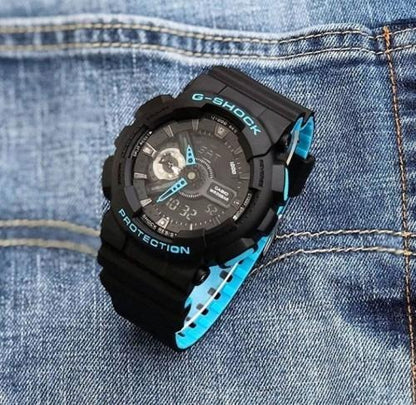 Casio G-Shock Analog-Digital Multi-Color Dial Men's Watch - GA-110LN-1A-gshock watches