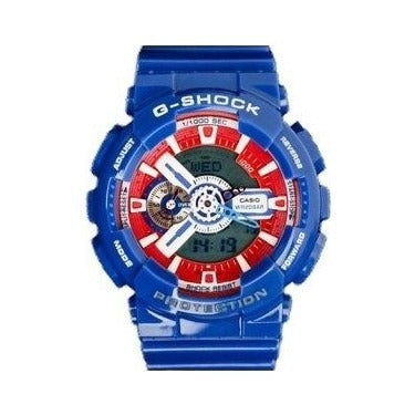 Casio G SHOCK x MARVEL AVENGERS CAPTAIN AMERICA GA 110CAPTAIN 2PR Stylebrewed