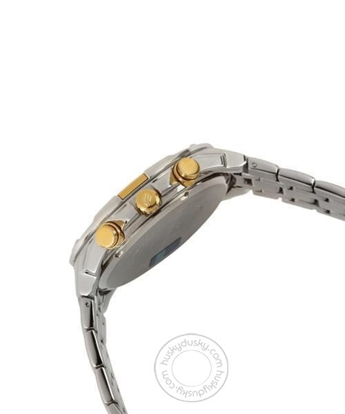 Casio Edifice Chronograph White Dial Gold Metal Men's Watch EFR 539SG 7AVUDF