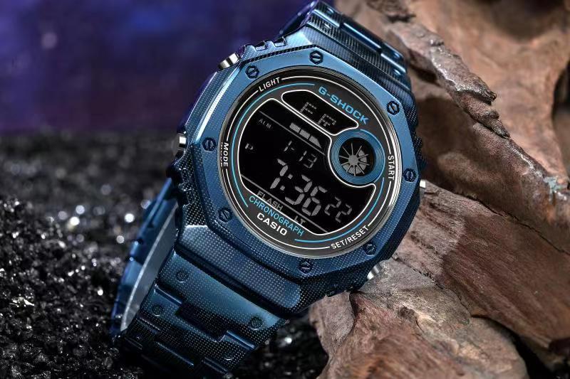 Casio G-Shock Analog-Digital Full blue with black dial Watch Unisex Fancy look premium quality G-78654