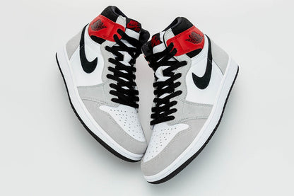 Air Jordan 1 High Light Smoke Grey Shoes For Men And Boys