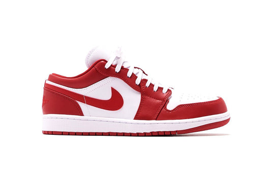2020 New Air Jordan 1 Low Gym Red White Shoes For Men And Boys Basketball Shoes 553558-611
