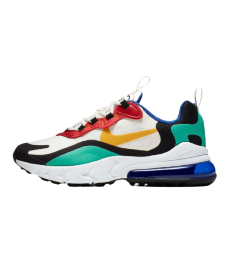 Nike Air Max 270 React Hyper Jade Half Palm Air Track Running Shoes For Men And Women AO4971-001