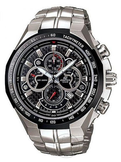 Casio Edifice Chronograph Black Dial Men's Watch - EF-554SP-1AVDF
