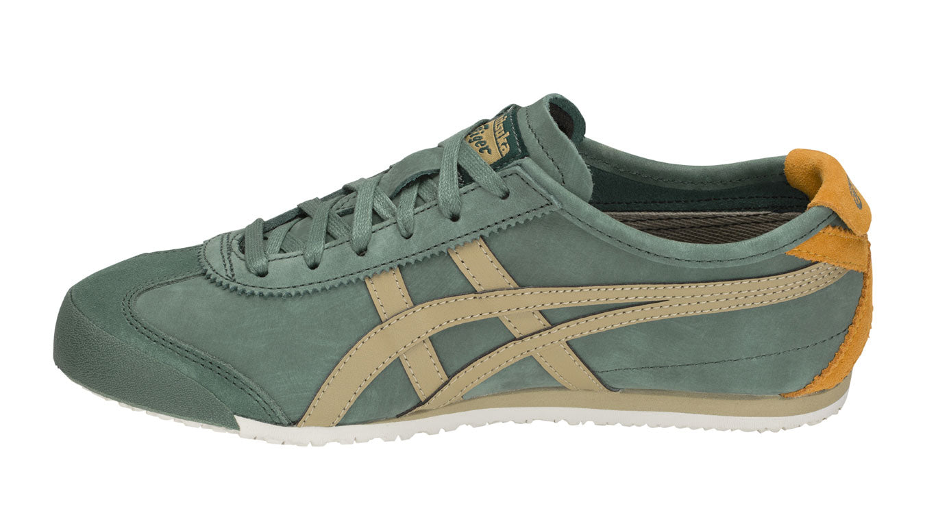 Onitsuka Tiger Mexico 66 Hiking Green Safari Khaki Shoes For Man And B Stylebrewed