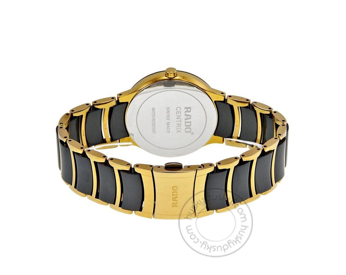 Rado Two-Tone Stainless Steel Men's ceramic Watch For Man RD-JUB-101 Best Gift Date Watch