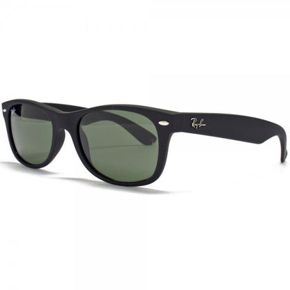 Husky Dusky Green Color Glass Matte Black Frame Men Women Sunglass For Man Woman or Girl RB-2132 Gift Sunglass