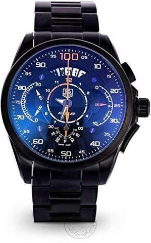 Tag Heuer HX004 Mercedes Benz CR7 Diagno Black Chronograph Multi Dial Metal Mens Watch for Man - Gift